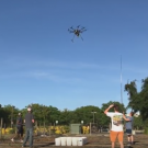 Drones helping to fight mites