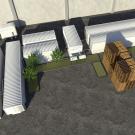 Site Rendering of Small Scale Anaerobic Digestion Facility